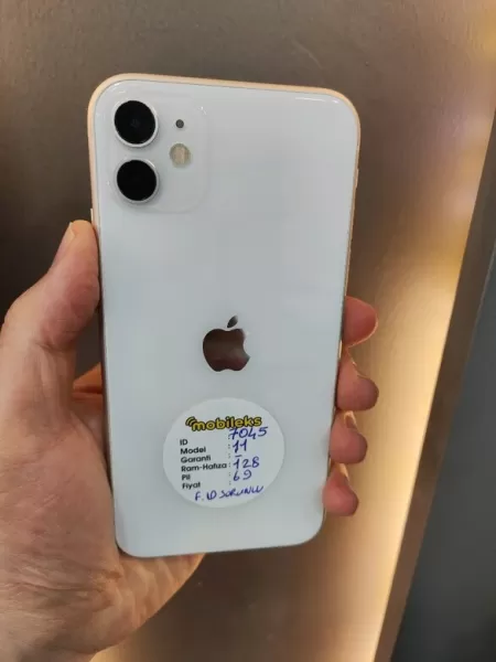 iPhone 11 128 GB Beyaz - İkinci El