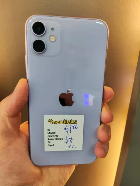 Apple iPhone 11 64 GB - SORUNSUZ İkinci El Cihaz - İkinci El