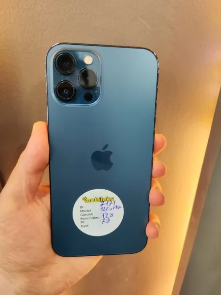 İkinci El Apple iPhone 12 Pro Max 128 GB Mavi - İkinci El