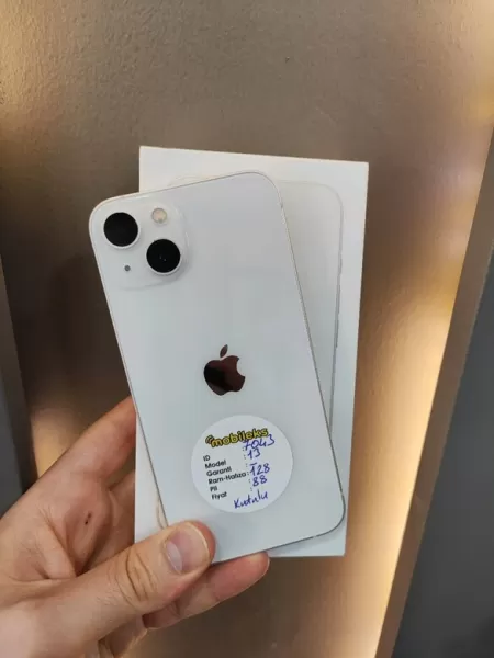 9 AY GARANTİLİ KUTULU FULL ORİJİNAL İPHONE 13 128 GB PİL 88 - İkinci El