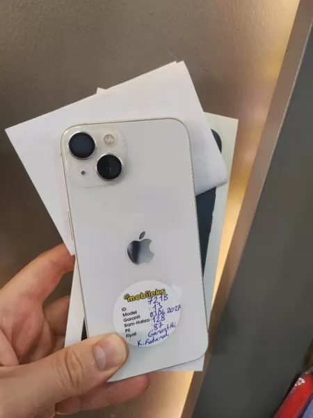 iPhone 13 128 GB - 7 AY GARANTİLİ KUTULU FATURALI - İkinci El