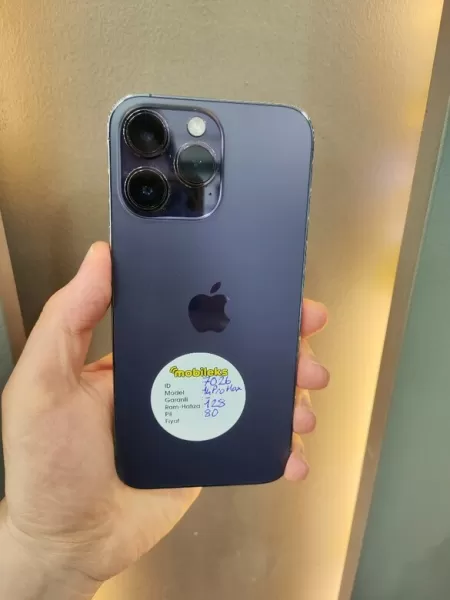 İkinci El Apple iPhone 14 Pro Max 128 GB Mor - İkinci El