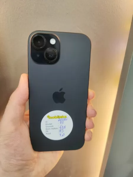 Apple iPhone 15 128 GB Siyah - 83 - İkinci El