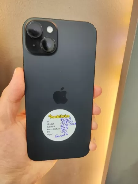 6 AY GARANTİLİ FULL ORİJİNAL İPHONE 15 PLUS 128 GB PİL 90 - İkinci El