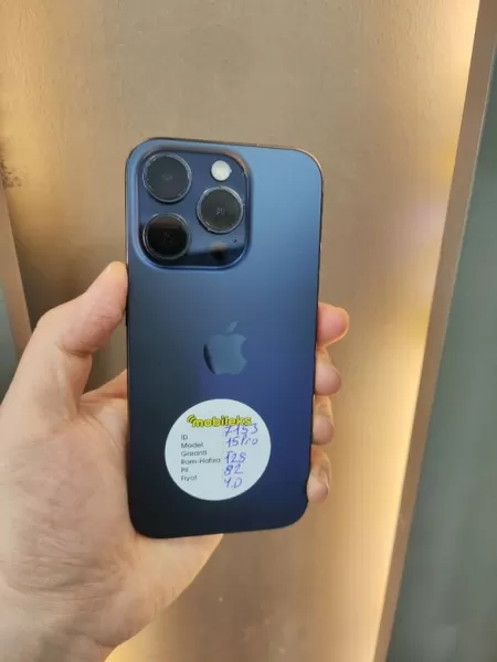 Full Orijinal iPhone 15 Pro 128 GB PİL 82 - İkinci El