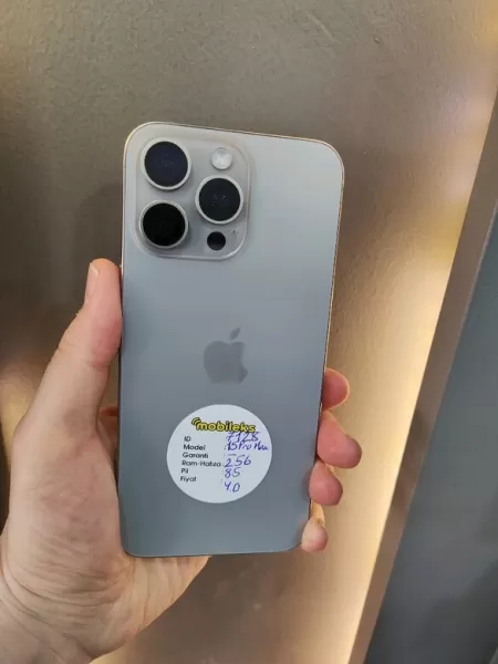 Kullanışlı ve Temiz İkinci El iPhone 15 Pro Max 256 GB - İkinci El