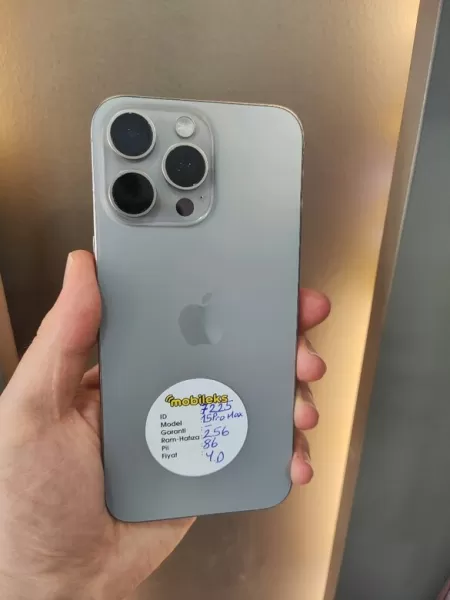 iPhone 15 Pro Max 256 GB Fiyat ve Özellikleri - İkinci El